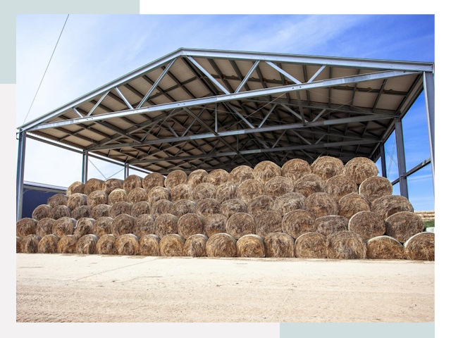 Строительство сенохранилищ в Курск от 625 руб.