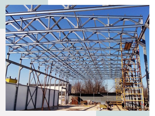 Строительство цехов в Курск от 625 руб. под ключ