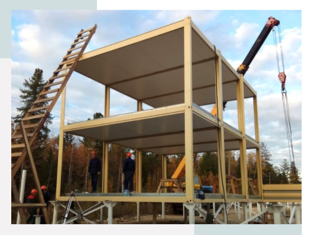 Строительство модульных здания Курск