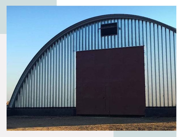 Бескаркасные ангары в Курске