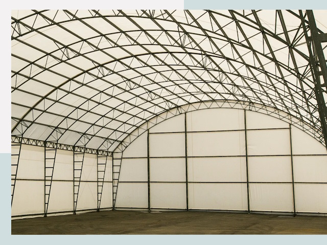 Арочные ангары от 625 руб. в Курск и Курская область