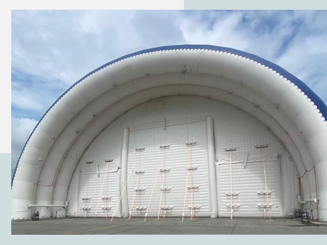 Пневмокаркасные ангары от СтальСтрой-Кус по цене от 625 руб.