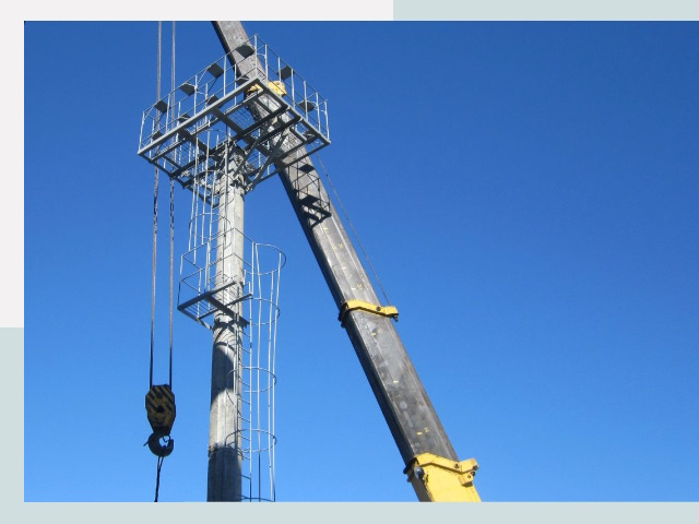 Монтаж осветительных мачт в Курск от 625 руб.