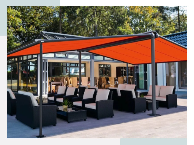 Навесы для кафе и ресторанов в Курске