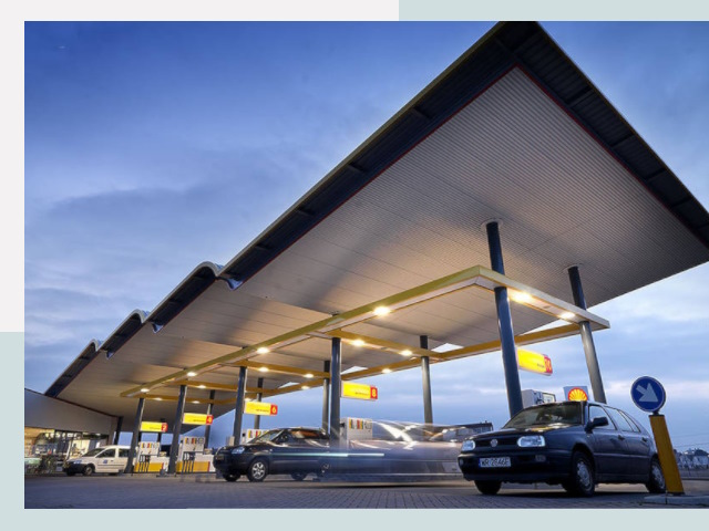 Навесы для АЗС в Курск от 625 руб. - Защита и комфорт