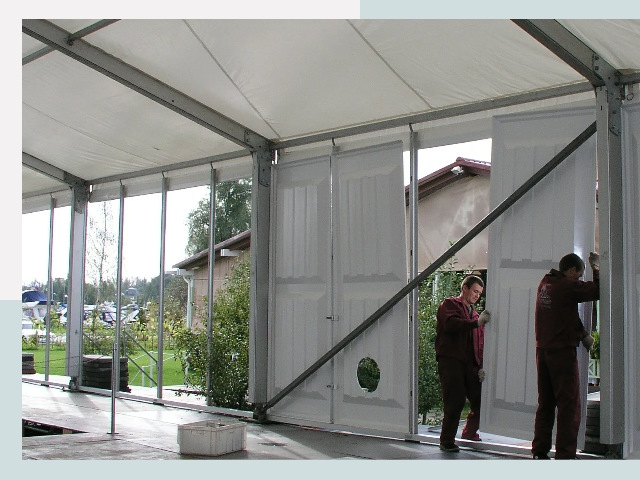 Быстро сборные шатры в Курск от 625 руб. за м²