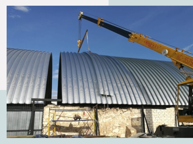 Реконструкция ангаров в Курске от 625 руб.
